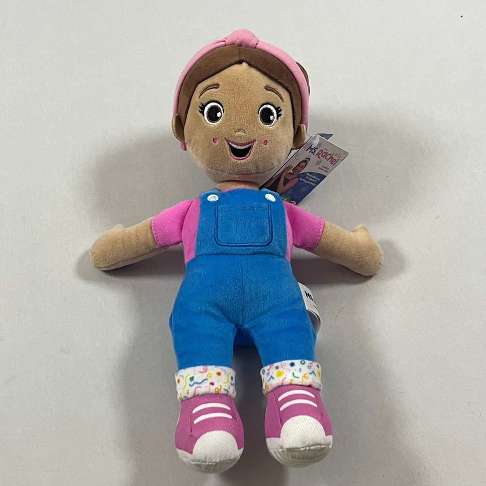 Ms. Rachel Cuddle & Comfort Doll Unisex OS Blue Pink Gund Plush Toy T23502 NEW
